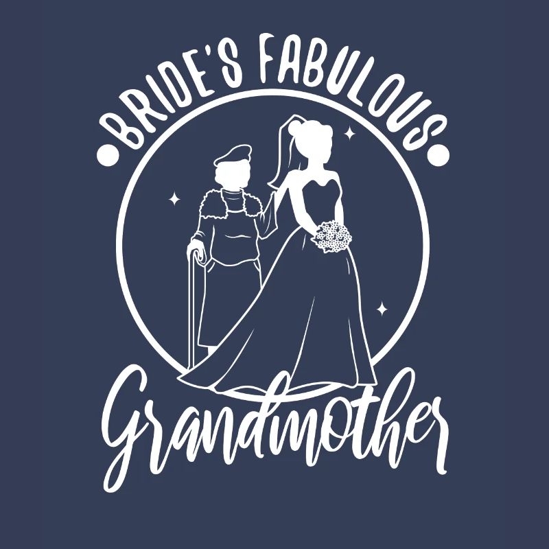 Grand-mère fabuleuse de la mariée