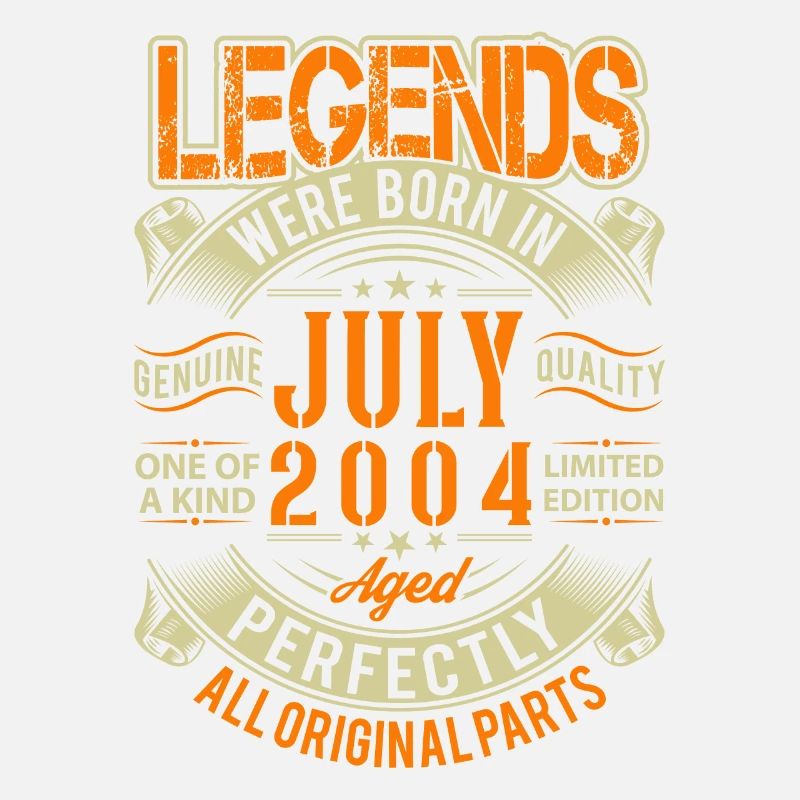 2004 Juli Geburtstag Legende