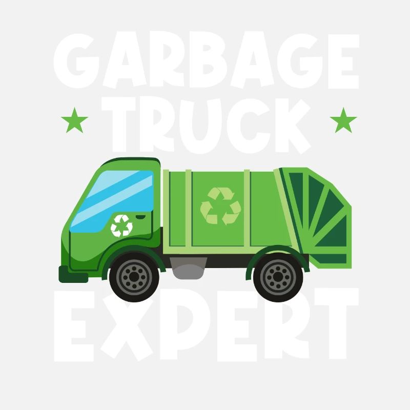 Garbage trucks, garbage day, garbage collection