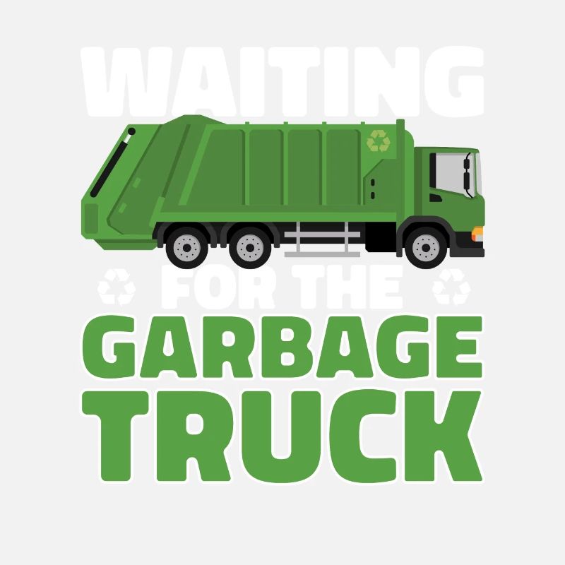 Garbage trucks, garbage day, garbage collection