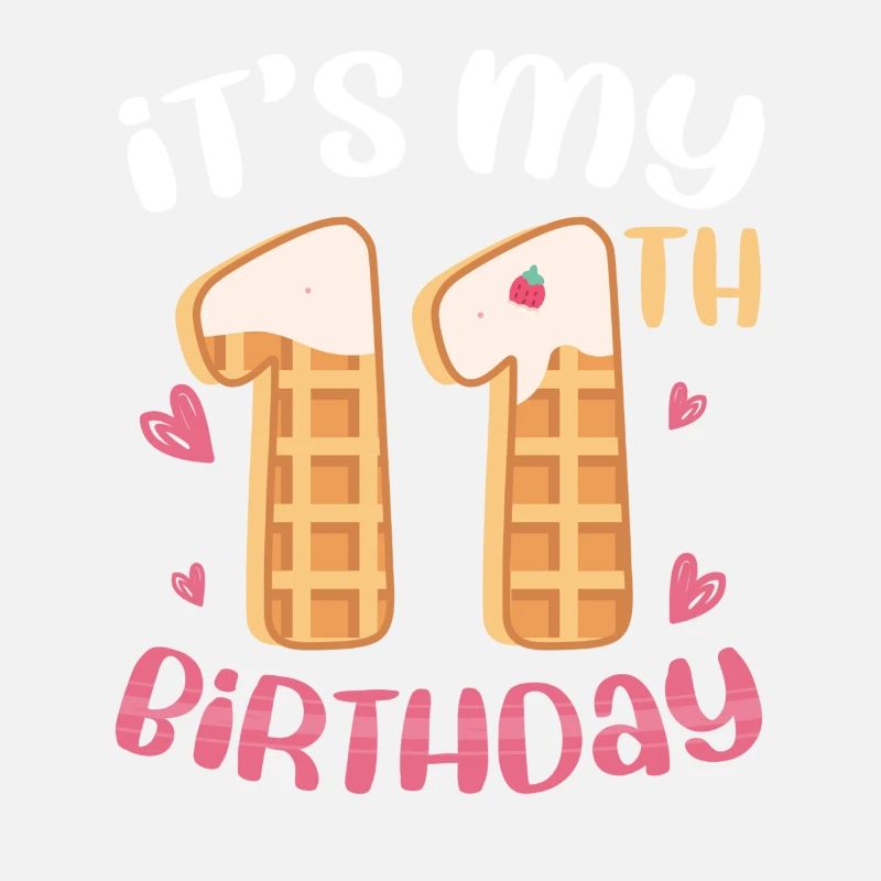 11. Geburtstag Waffel
