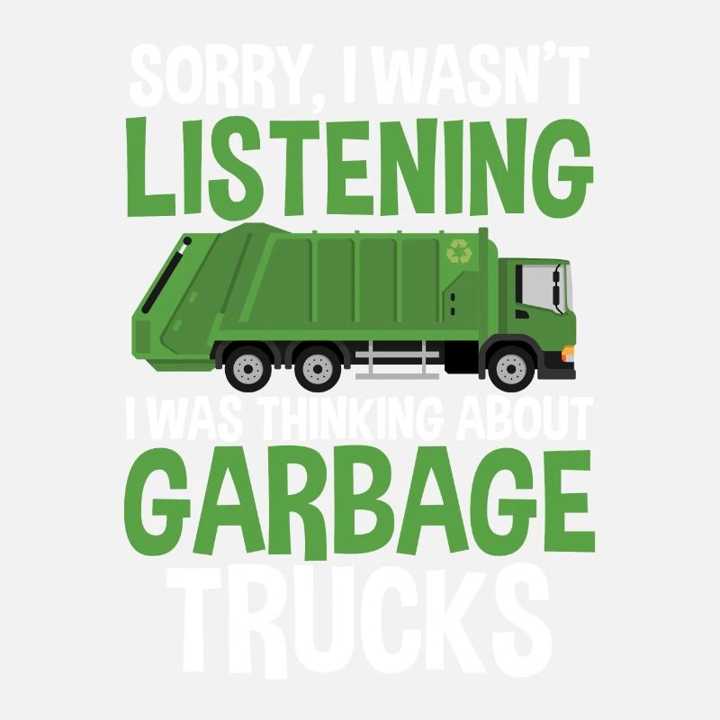 Garbage trucks, garbage day, garbage collection