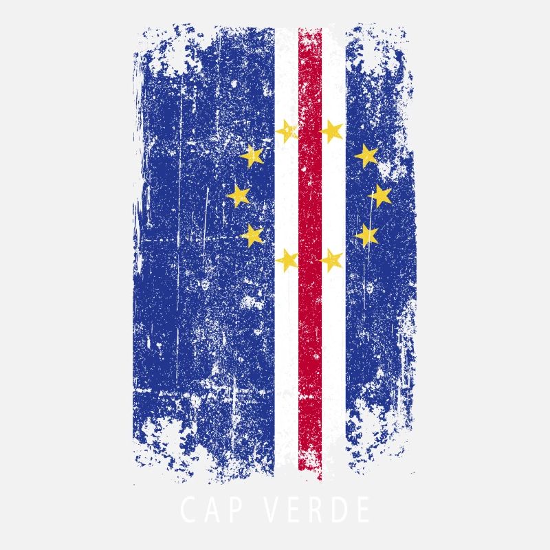 Souvenir avec le drapeau du pays du Cap-Vert