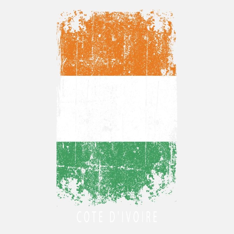 Souvenir avec le drapeau de la Côte d’Ivoire