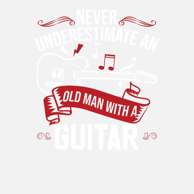 Unterschätze niemals einen alten Mann mit einer Gitarre