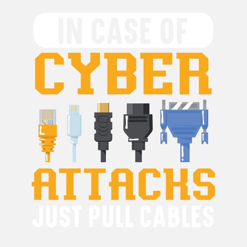 In Case Of Cyber Attacks Just Pull Cables