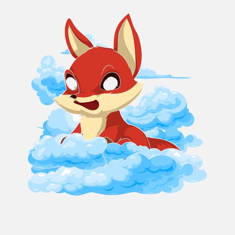 Forest Animal Lover Animal Lover Gift Cloud Fox