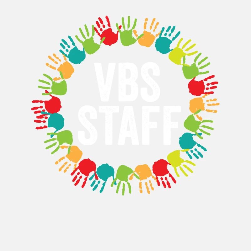 VBS Staff Hand Print Vacation Bible School Crew