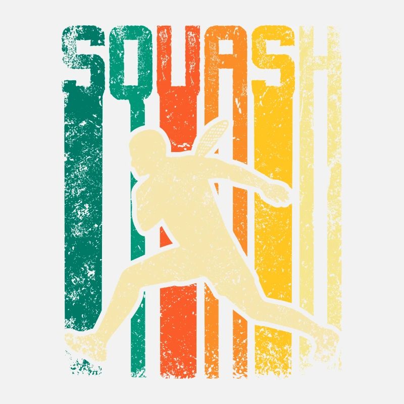 Retro Vintage For Squash Player
