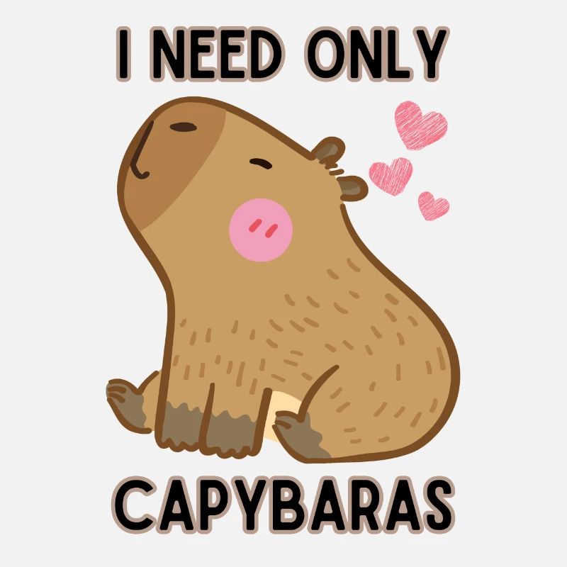 I only need capybaras I love capybaras