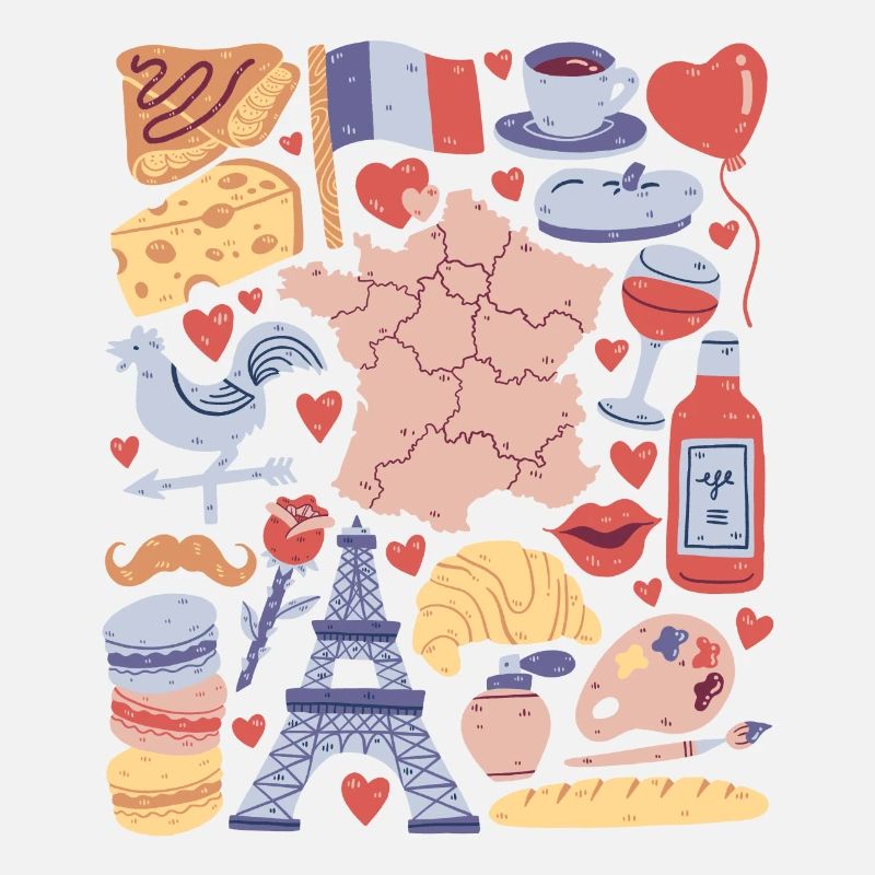 Frankreich Paris Europa Eiffelturm Liebe