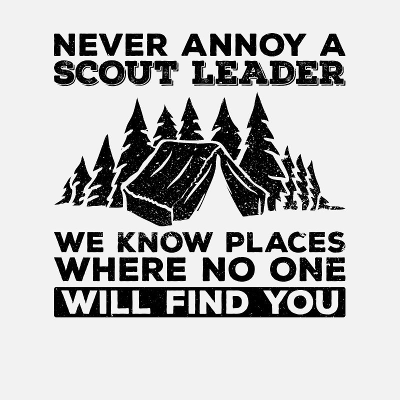 Scout Leader Design Für Einen Scoutmaster Oder
