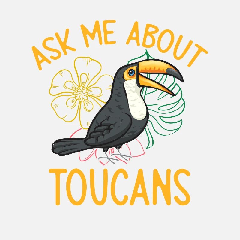 Forêt tropicale des oiseaux toucans
