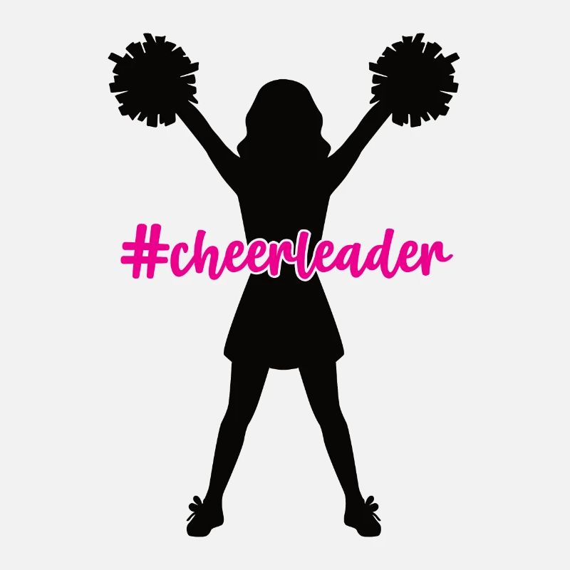 Cheerleader Anfeuern Cheering Pompons Cheerleading