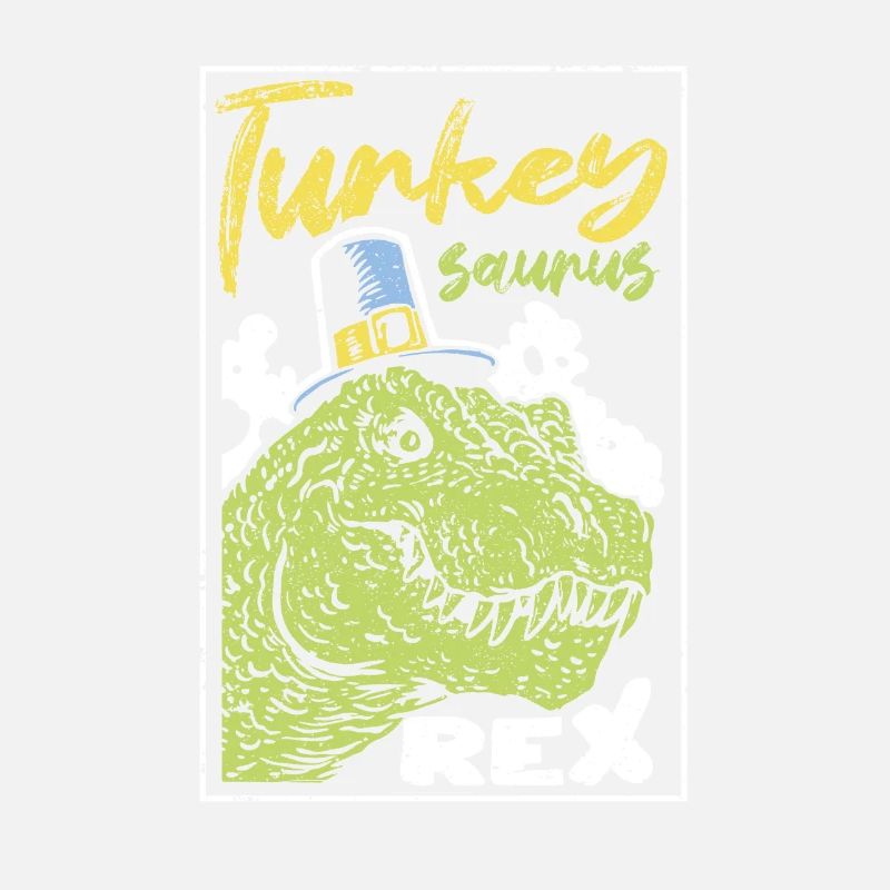 Truthahn Saurus T Rex Thanksgiving Day Pilger Dino