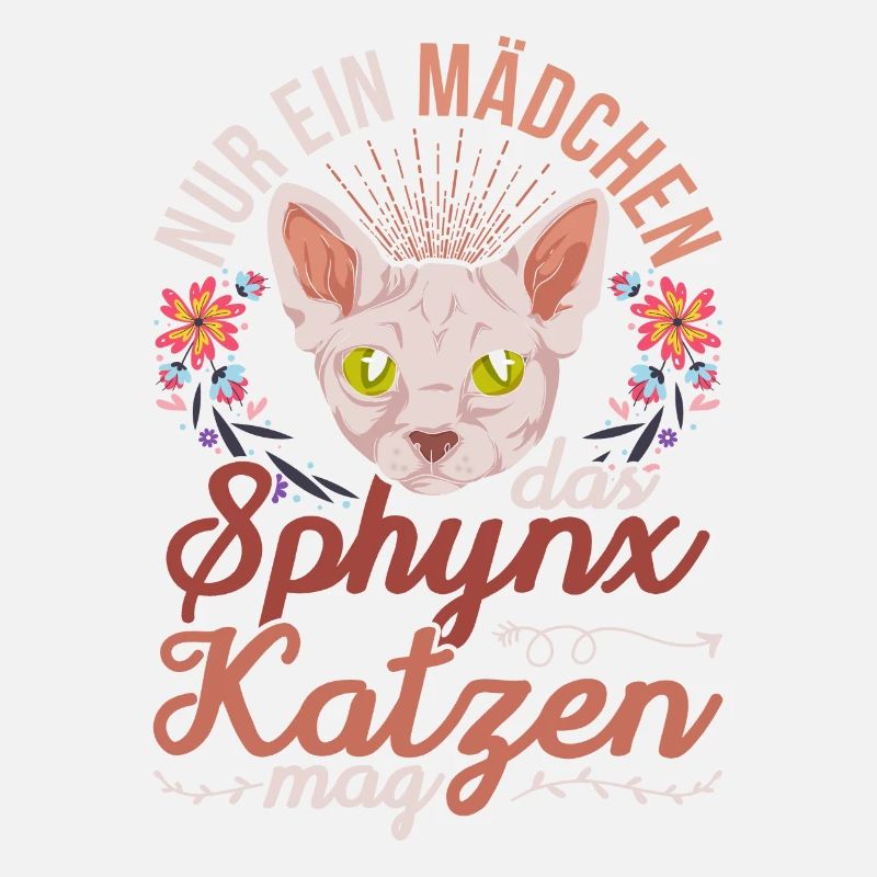 Okkult Nacktkatze Mädchen Geschenk Sphynx Katze