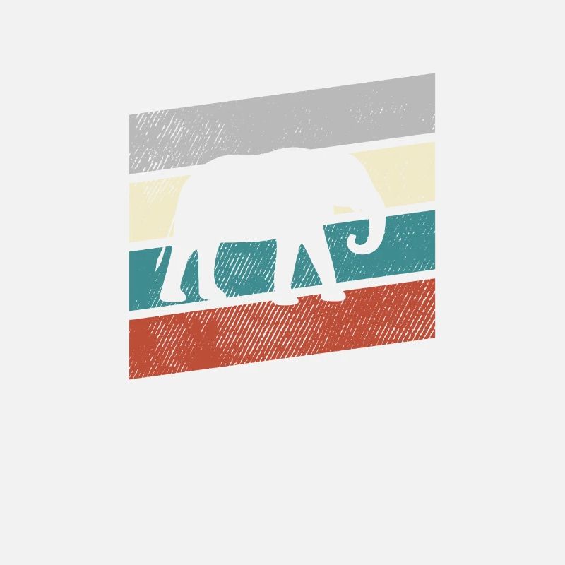 Éléphant Rétro