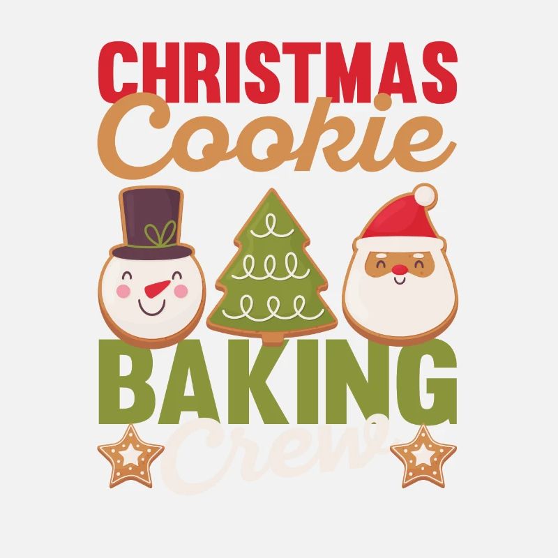 Weihnachtsplätzchen Backen Crew Lustig Passend