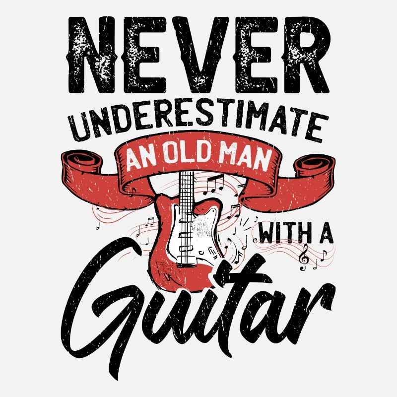 Unterschätze niemals einen alten Mann mit einer Gitarre