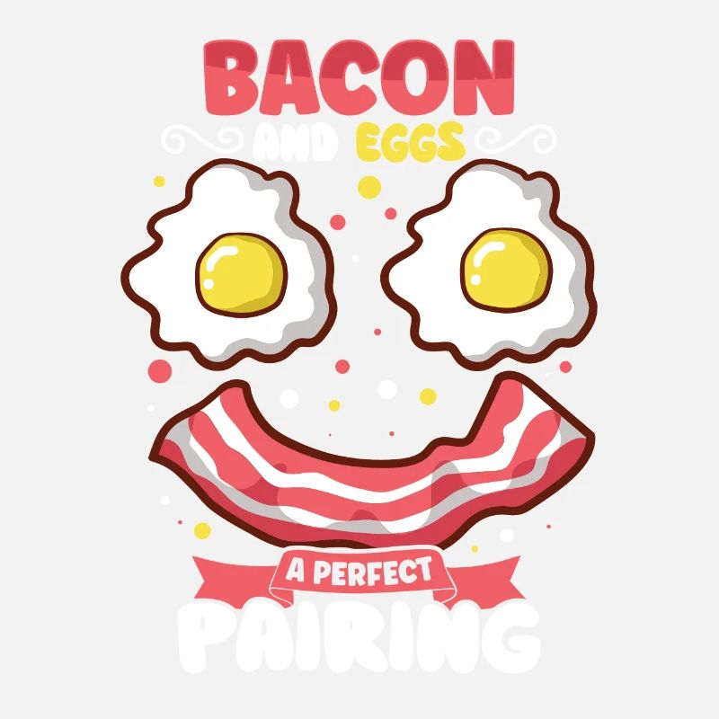 Funny chest fast menu bacon start the morning