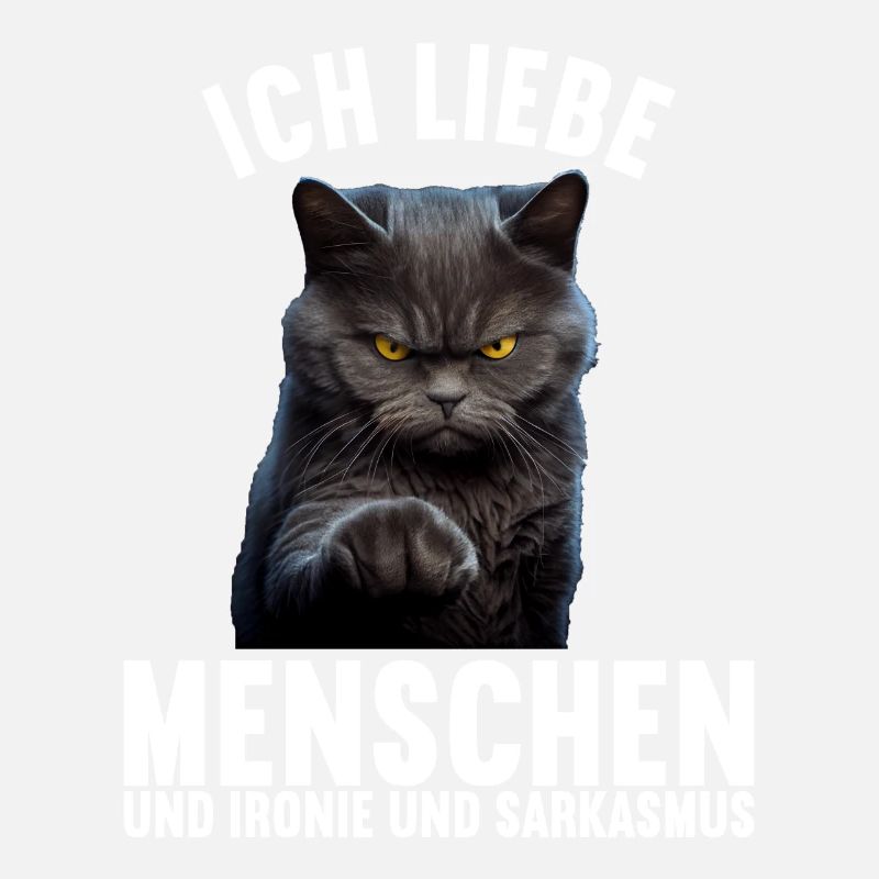 Ich liebe Menschen und Ironie und Sarkasmus