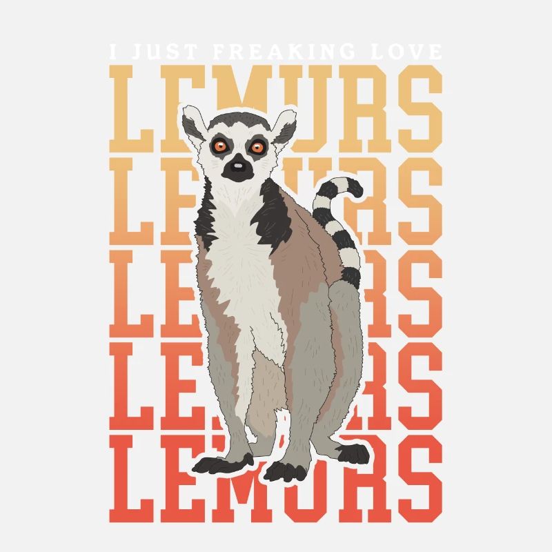 Lemur Ringed Tail Lemur Gift