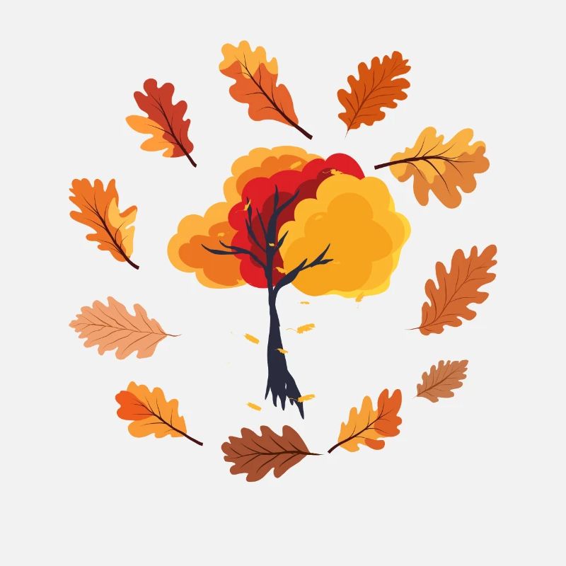 Nature Deciduous Leaves Foliage Tree Gift Autumn