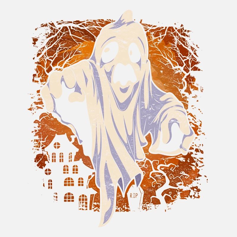Gespenst Gruseliges Halloween Geschenk Geist