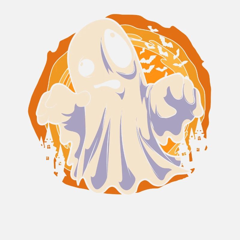 Cute Ghost Halloween Gift Ghost