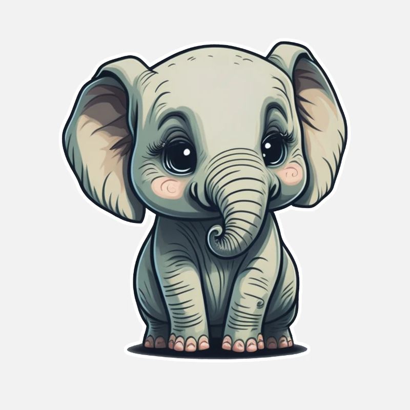 Cute Baby Elephant Elephant