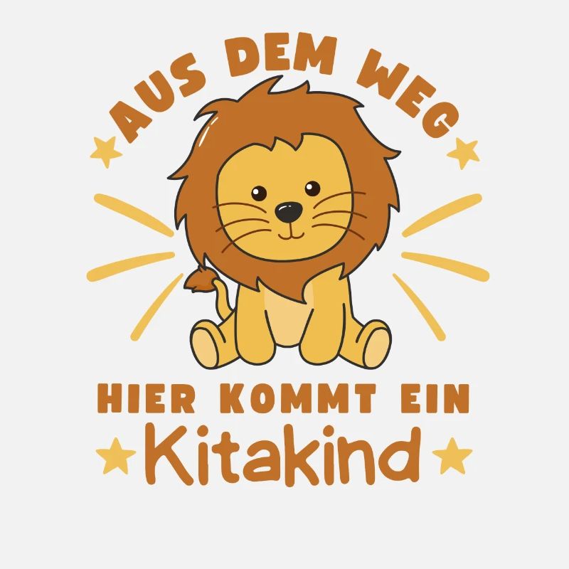 Aus Dem Weg Hier Kommt Ein Kitakind Löwe
