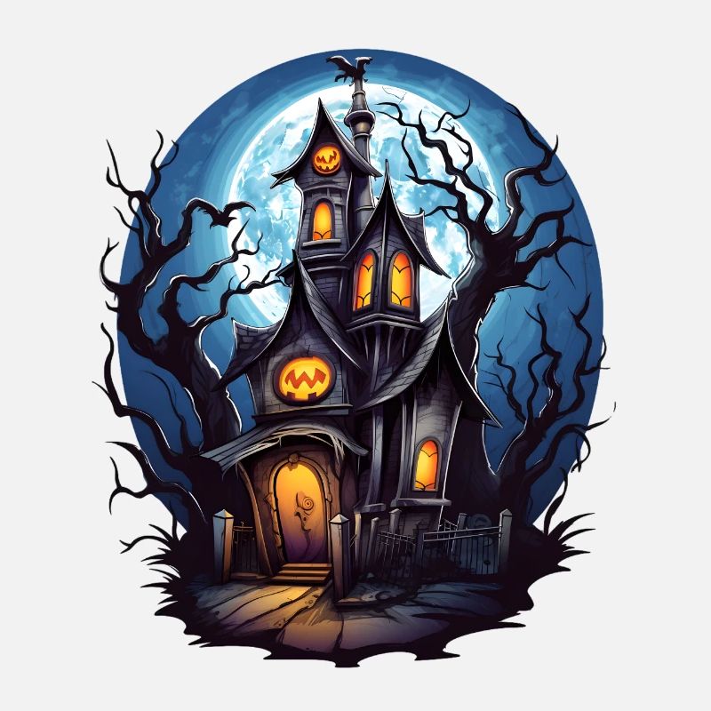Maison hantée d’Halloween