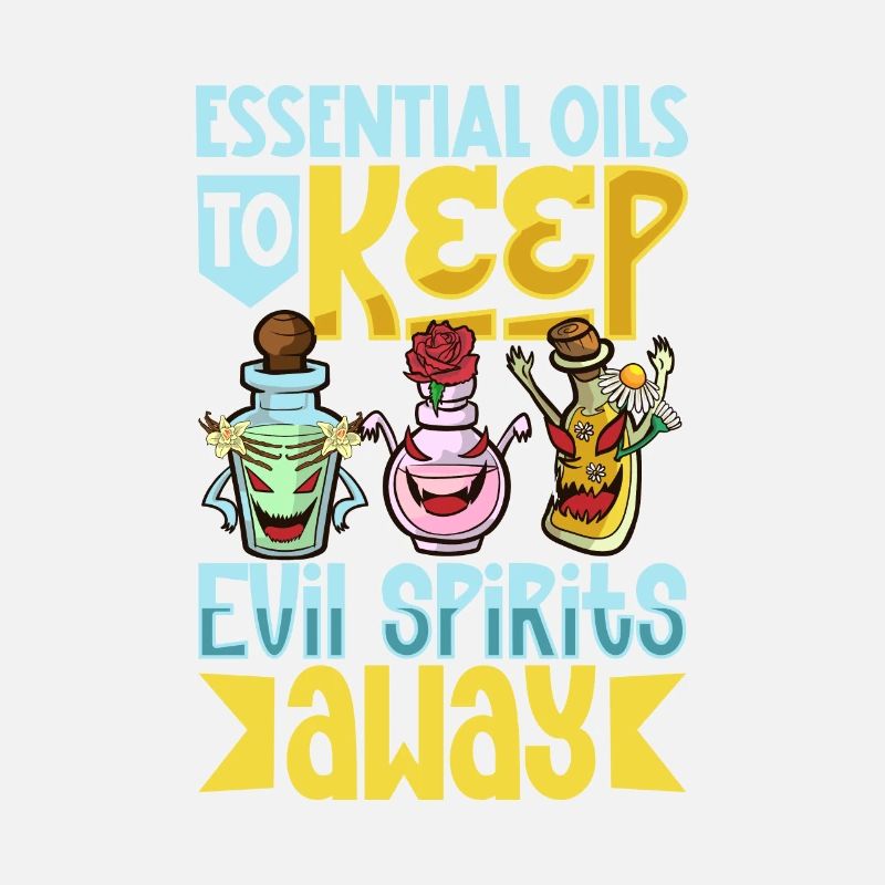Essential oils for Halloween horror. Essential