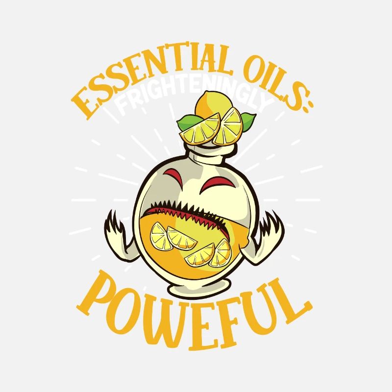 Essential oils for Halloween horror. Essential