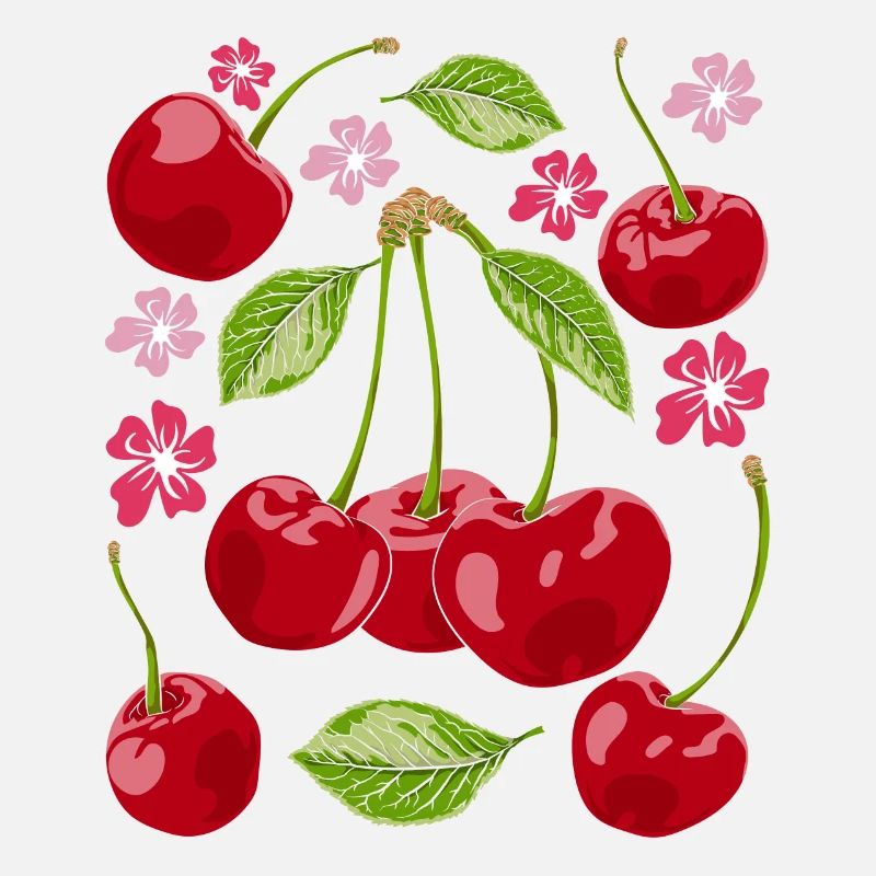 Sakura Summer Fruit Gift Cherry Blossom Cherry