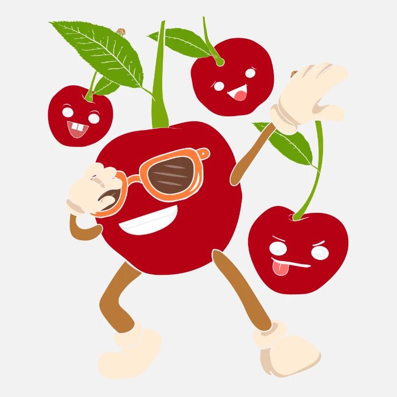 Sunglasses Fruit Gift Cool Dabbing Cherry