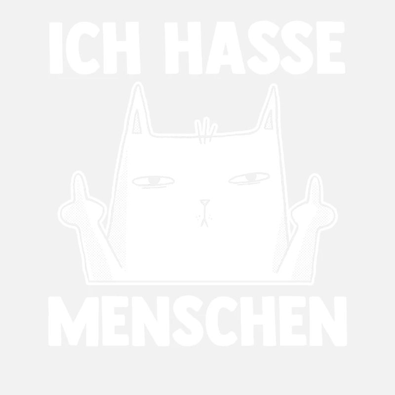 Katze Ich Hasse Menschen