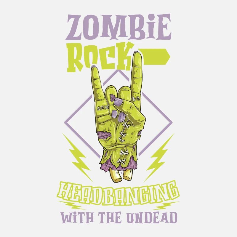 Zombie Rock'n Roll Horror Rock Headbanging Rock