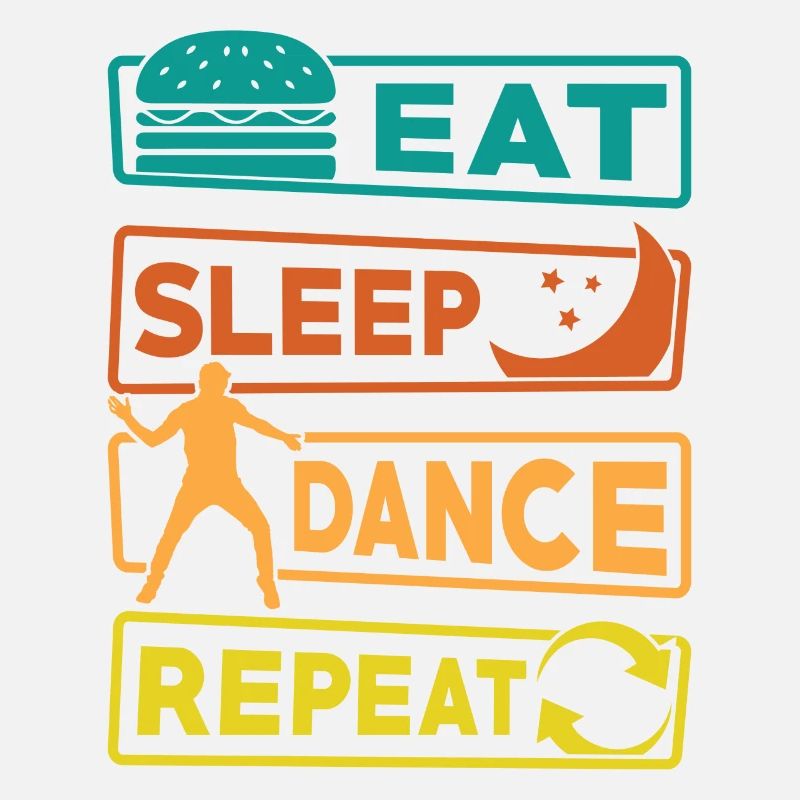 Danse Cadeau Manger Sommeil Danse Répéter