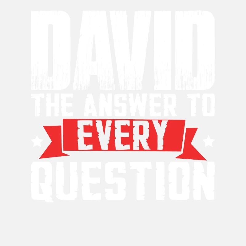 David The Answer To Every Question