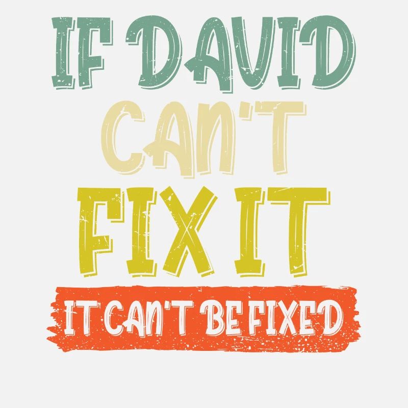 If David Can't Fix It It Can't Be Fixed
