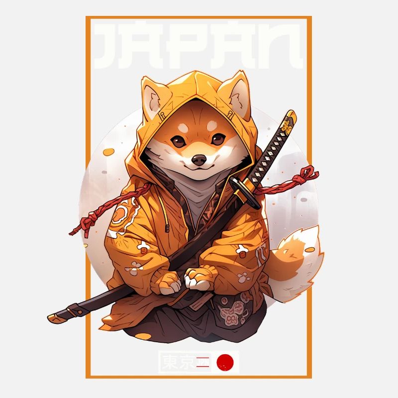 Asien Corki Japanischer Samurais Samurai