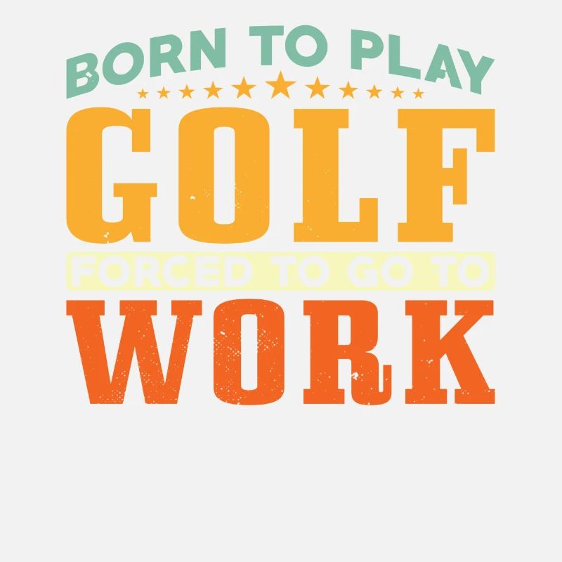 Né pour jouer au golf