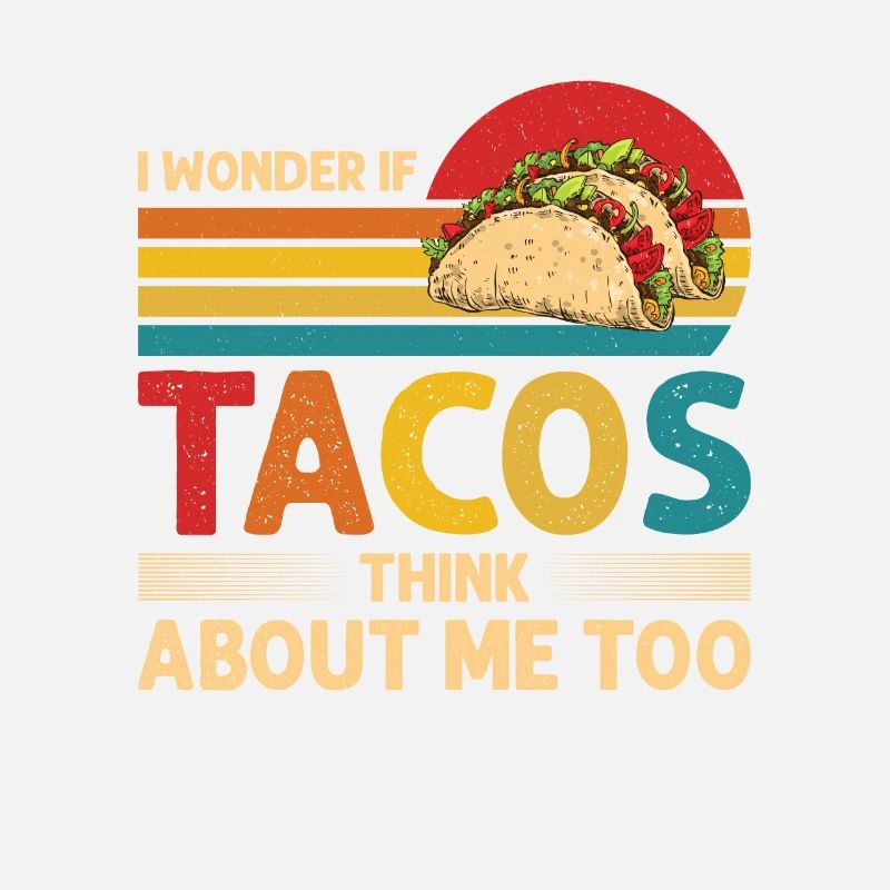 Taco Takeaway Funny Retro Nacho Burrito Gift