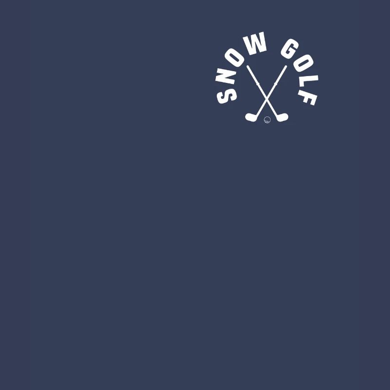 Snow Golf Chest Pockets Design