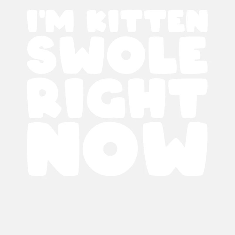 Training Workout Katze I´m Kitten Swole Right Now