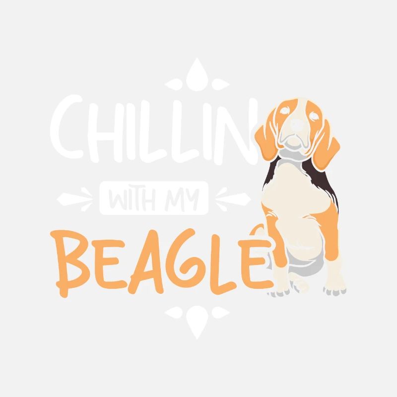 Chillin avec mon beagle