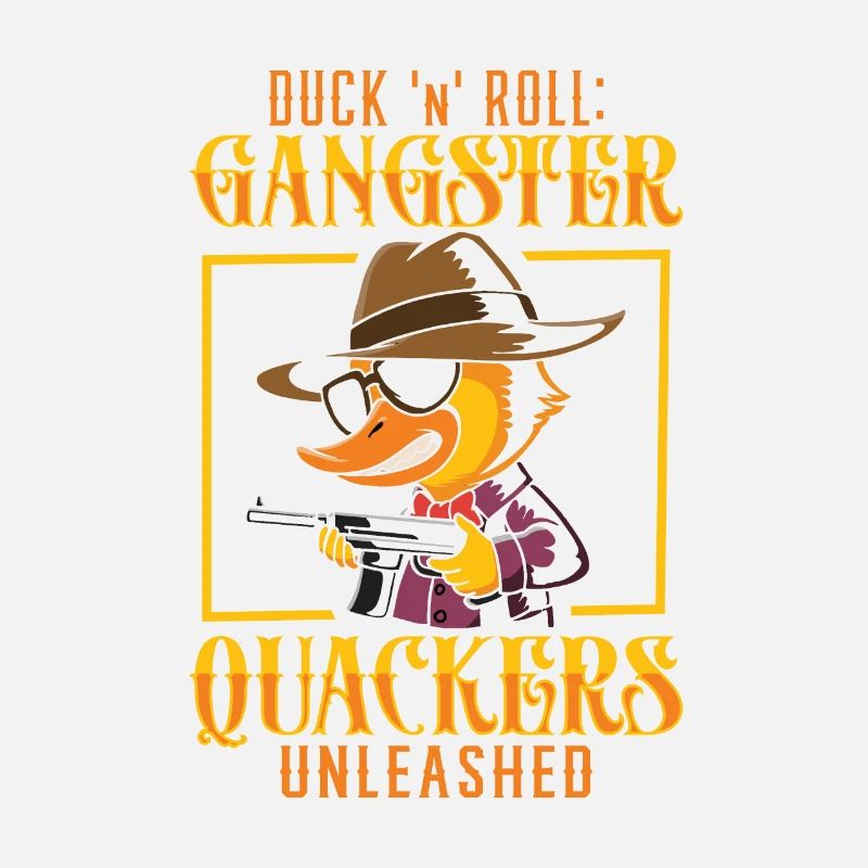 Gangster Rubber Ducks Mobster Mallards Ducky Dons