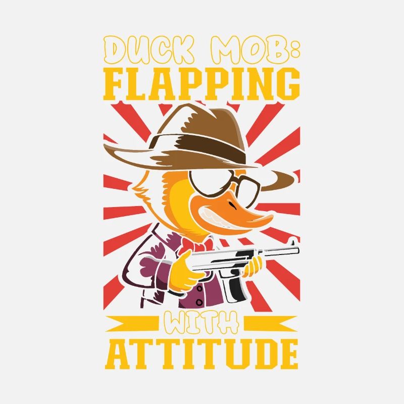 Gangster Rubber Ducks Mobster Mallards Ducky Dons