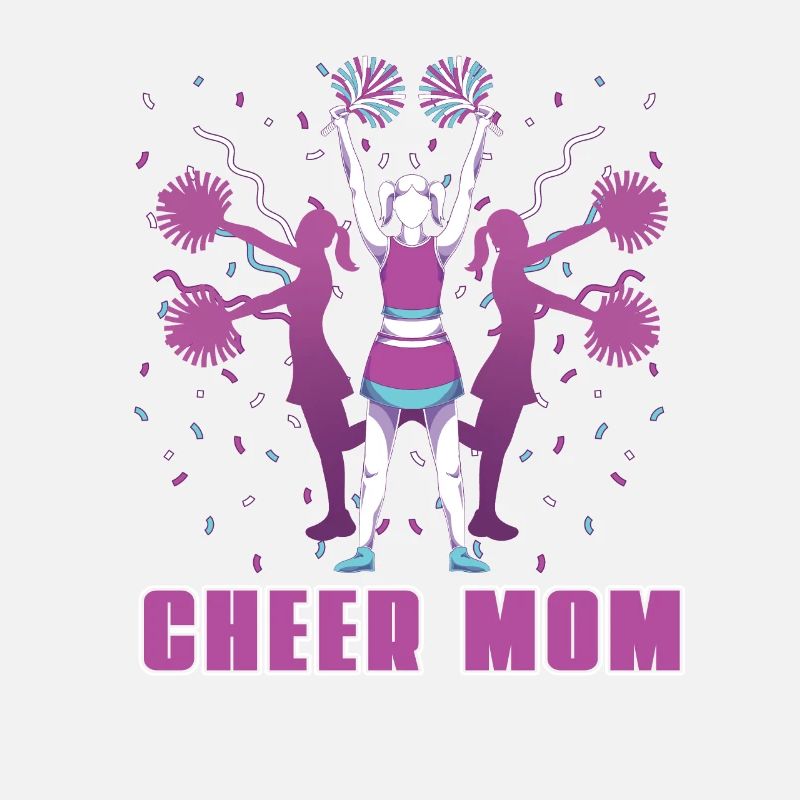 Cheerleading Mama Muttertag Geschenk Cheerleader